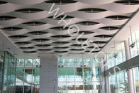 фасад 3D 600*600mm алюминиевый обшивает панелями покрытие PPG для ненесущей стены