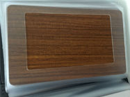 PVDF покрыло панель 3D 4.0mm алюминиевую деревянную с фильмом PVC